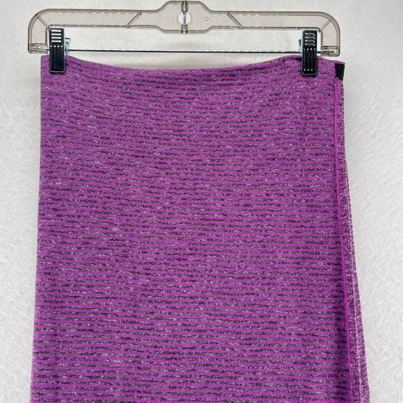 Lululemon Scarf One Size Vinyasa Rulu Multi-Wear Infinity Striped Purple - Picture 6 of 9